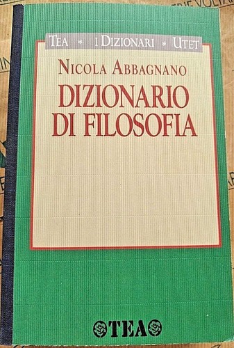 Dizionario filosofia - dizionario, di