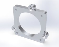 Clio RS Throttle Body: Adapter