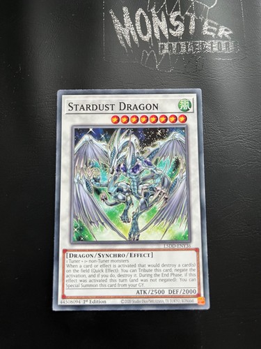 Yugioh stardust dragon - stardust, common