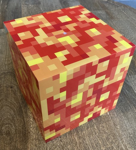 Minecraft lava orange - lava, 6"