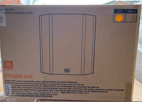 Jbl studio 610 - studio, altoparlante