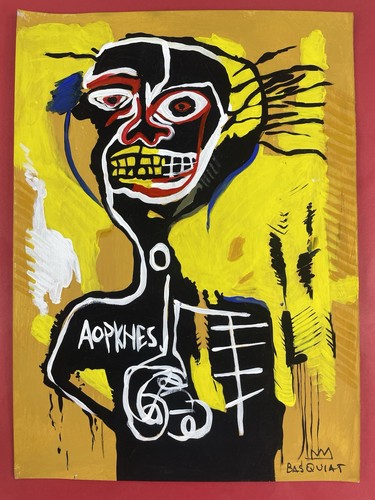 Jean michel basquiat - basquiat, disegno
