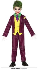 COSTUME JOKER ASSASSINO PAZZO 10-12 ANNI