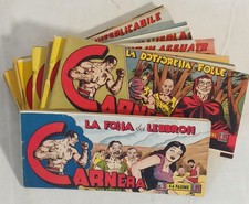 CARNERA striscia 29x albi sfusi  Ed. Torelli 1949 !!
