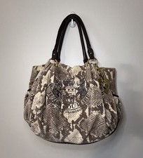Borsa Juicy Couture Vintage Stampa Serpente Scottie Terrier Hobo con Charms