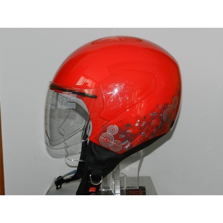 Casco jet con visiera areo - con,