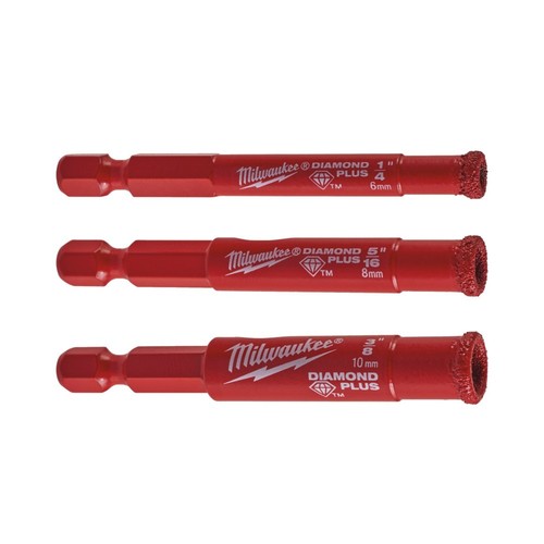 Set 3pz punte - set, diamantate