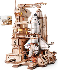 Puzzle 3D Legno Lo Space