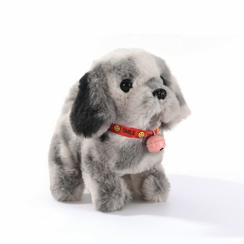 Cane peluche con - di, collare