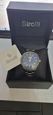 OROLOGIO SWATCH STROILI IN ACCIAIO UOMO CON SCATOLA GARANZIA TIME MAN SILVER