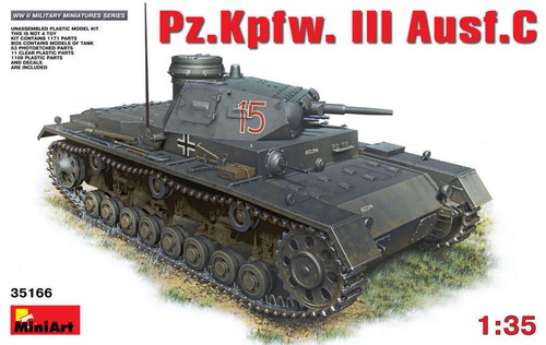 Kpfw iii ausf tank carro - ausf.c,