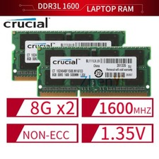 Crucial 16 GB 8 GB 4G 2G DDR3L
