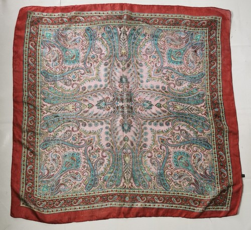 Foulard seta vintage - seta,