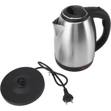 Bollitore Acqua Calda Elettrico 2L Litri 1500W Acciaio Scalda Bevande Tisane