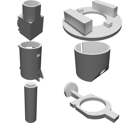 Cannone lanciapalle per gioco - cannone,