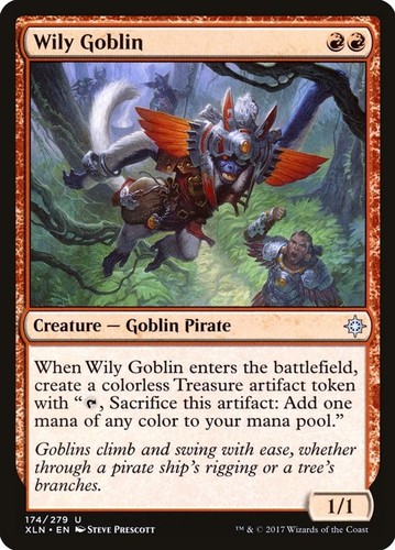 Wily goblin ixalan xln 174 - wily,