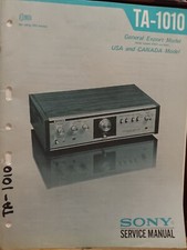 Sony TA-1010 Amplificatore