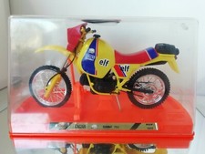 Bici gialla Guiloy Cagiva Elefant 750 con scatola