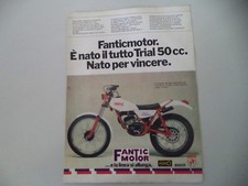 advertising Pubblicità 1979 MOTO FANTIC 50 TRIAL 330