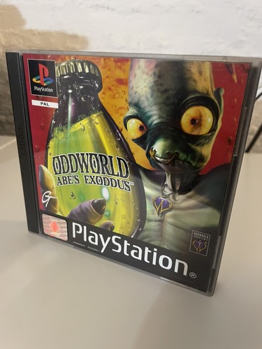 Oddworld abe exoddus ps1 - oddworld,
