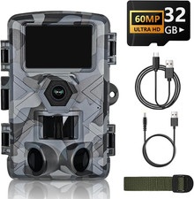 Trail Camera, 60MP Fotocamera