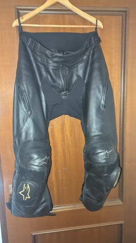 Pantaloni moto pelle - moto, in
