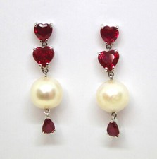 CreaDiva Earrings in 18k White