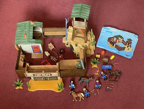 Playmobil western fort - western,