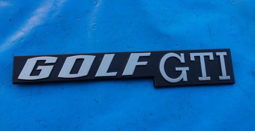 Emblema golf i cabriolet - emblema,