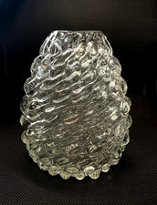 VASO VETRO Murano CRISTALLO OTTICO LENTI Seguso VETRI D'ARTE Flavio Poli '40