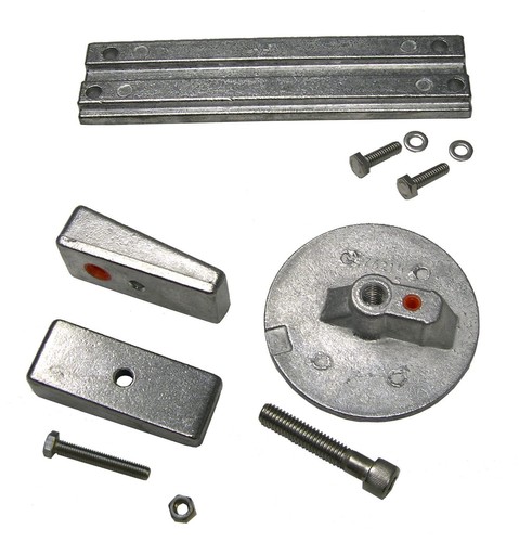 Kit anodo bulloni alluminio - anodo, e