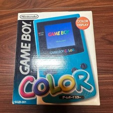 Game Boy Color Blue Console