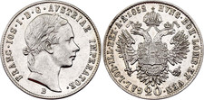 MONETA Austria 20 incrociatori