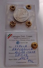 10 lire 1967 FDC Periziata
