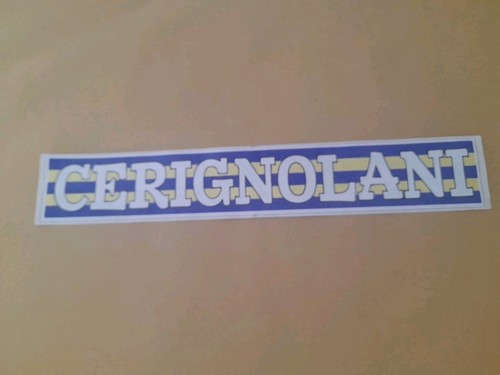 Adesivo ultras cerignola - adesivo,
