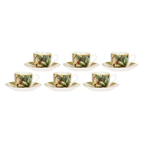 Rose tulipani set tazzine - 6,