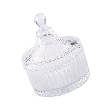 Vaso di trasparente Contenitore di caramelle Vaso di stoccaggio di