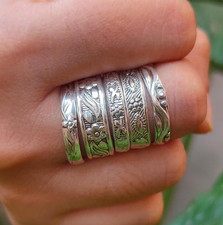 Anello a fascia in argento