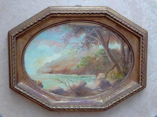 Quadretto vintage dipinto - vintage, a