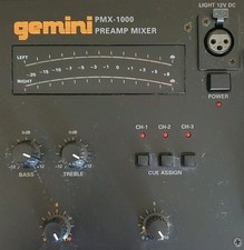 Gemini PMX-1000 Analog Mixer