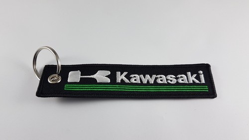 Portachiavi kawasaki ricamato - kawasaki,
