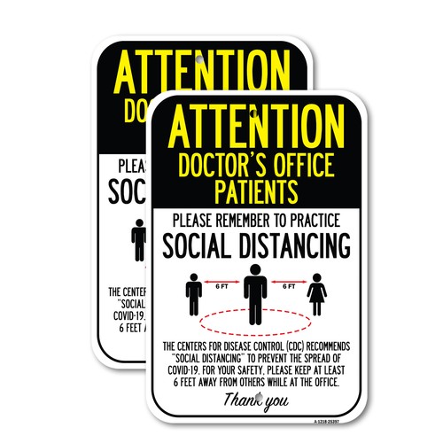 Attenzione ufficio medico - attenzione,