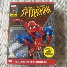 Spider-Man 1994 Complete DVD Collection Series 1-5 Animated 1995 Season