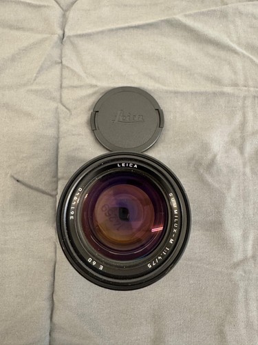 Lente leica summilux - lente, 75