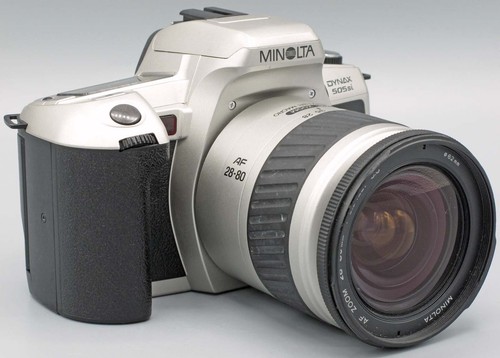 Minolta dynax 500si - minolta, +