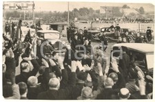 1934 MILANO Benito Mussolini al cantiere del nuovo ospedale Niguarda *Foto