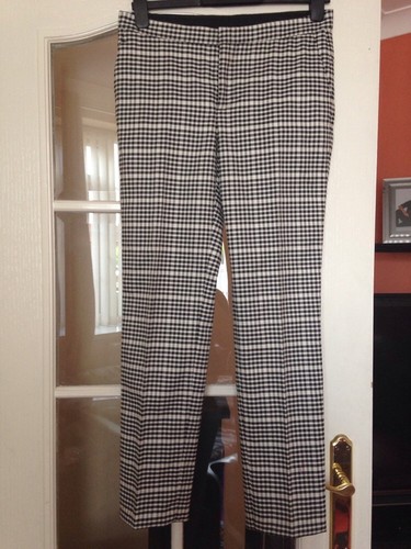 Pantaloni quadri neri - neri, e