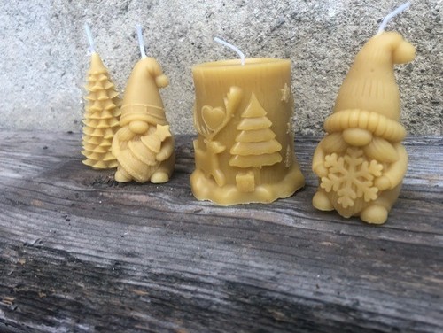 Candele cera api - d,