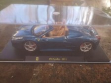 Ferrari 488 Spider Blu 1/24 Collezione “Le Grandi Ferrari scala 1/24”
