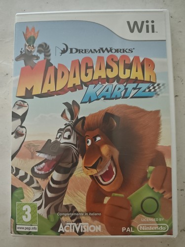 Madagascar kart wii gioco - madagascar,